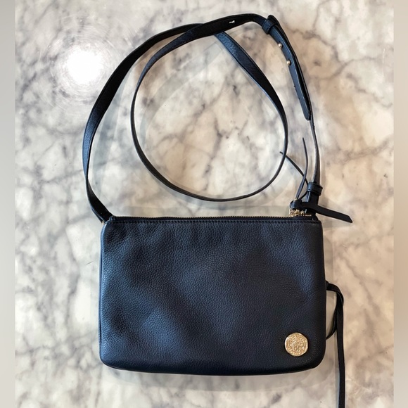 Vince Camuto Black Leather Crossbody Bag - Picture 4 of 15